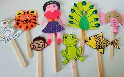 Year 1 Cre8 – Stick Puppets